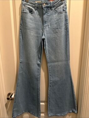 Pilcro Light Blue Flare-Leg Jeans